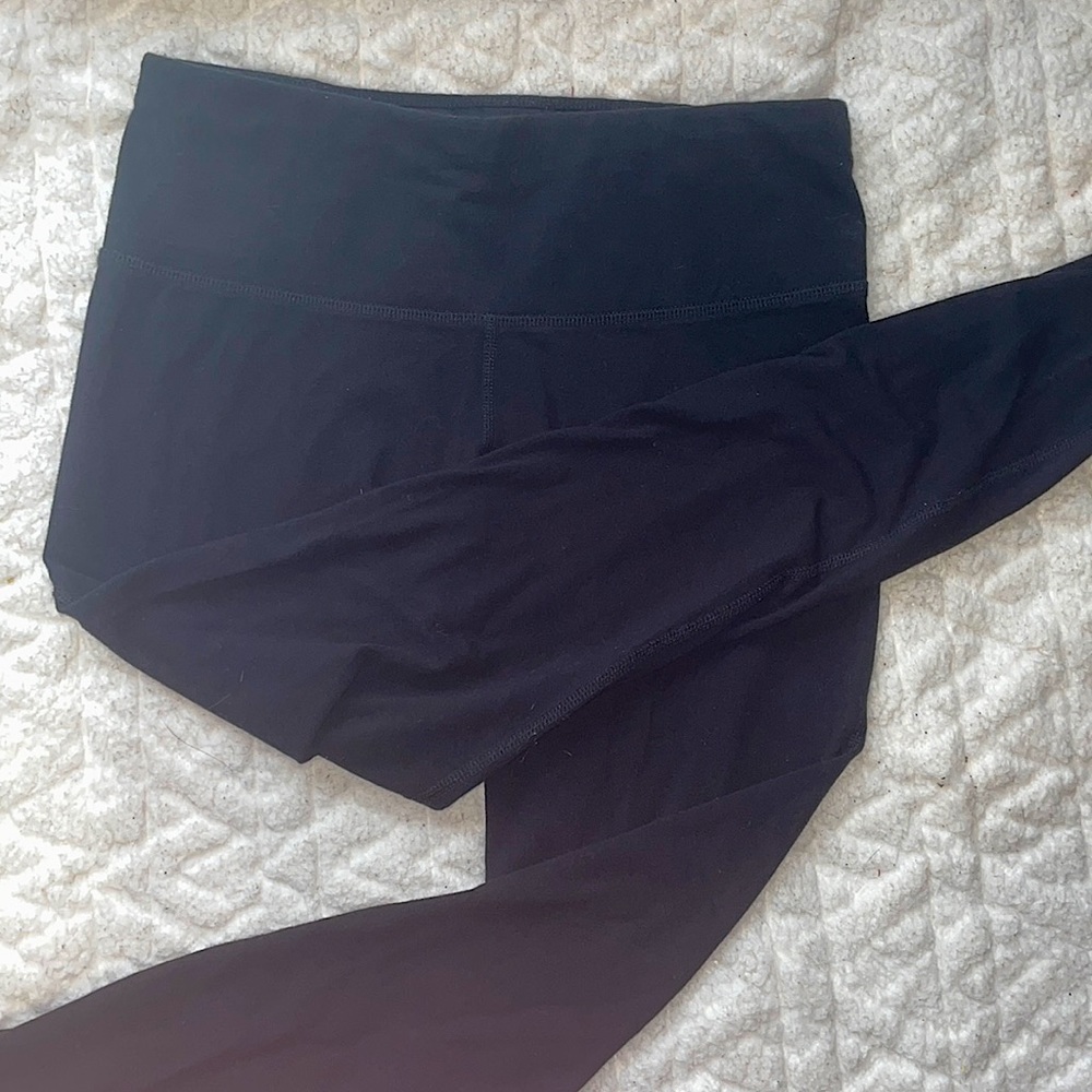 Athletic cotton leggings